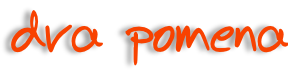 dva pomena
